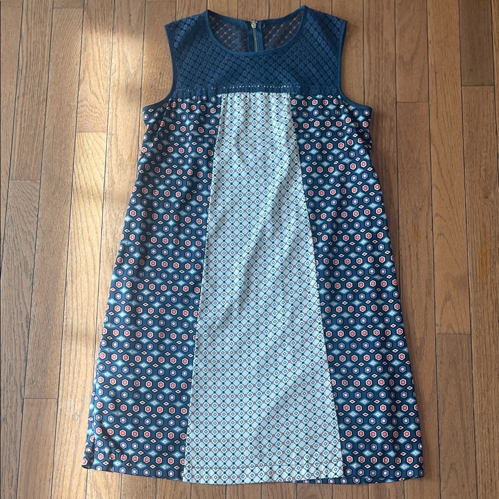 Stylish Blue Patterned woman’s Dress